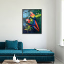 5D DIY Full Drill Diamond Painting Parrot Cross Stitch Needlework Craft Mosaic K
