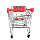 Mini Supermarket Handcart Shopping Utility Cart Mode Storage Basketball Phone Holder