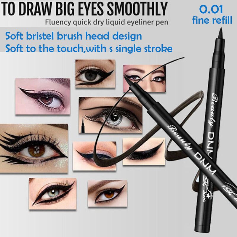 Fast Dry Liquid Eyeliner Pencils Colorful Long Lasting Thin Head Eye Liner