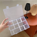 Beads Container Transparent Storage Box Little Stuff Storing Small Items Case