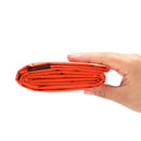 Outdoor Emergency Sleeping Bag Survival Sleep Pouch with Whistle (Orange) Newly