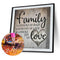 5D Diamond Painting Kit DIY Family Love Full Square Drill Mosaic Wall Picture