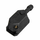Black Auto Jet Car Spray Nozzle Window Windshield Fan ShapedAuto Wiper Washer
