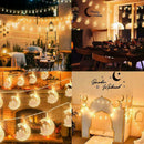 LED Ramadan Eid Decor Fairy Lights Muslim Islamic Lantern String 2022 Light Y4R9