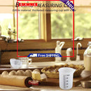 6pcs Silicone Non-Slip Crafting and Craft Tool Measuring Mug Set