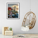 5D Diamond Painting DIY Cartoon Girl Full Round Drill Mosaic Picture Wall Art