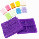 Craft Multifunction Silicone Soap Mold Flower Shaped Cake Mould Soaps Supplies