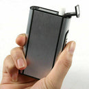 Aluminum Automatic Ejection Cigarette Box Windproof Case Pocket Ciga C8T8 G4M4