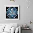 Nordic Badge Oil Paint By Number DIY Wall Art Picture Craft Home Decoration Gift