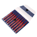 9pcs 2.0-6.0mm Sweater Knitting Needle Set Plastic Handle Aluminum Crochet Hooks