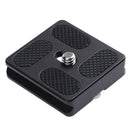 PU40 Quick Release Plate J1 N1 Tripod Ball Head Arca Swiss w/1/4-Inch Screw
