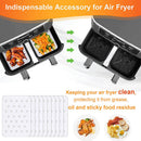 10/50pcs Air Fryer Liners Available Baking Sheets Perforated Parchment Papers