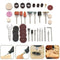 40pcs/set Mini Electric Drill Grinder Rotary Tool Grinding L0A6 F5X3 Polis W4I7