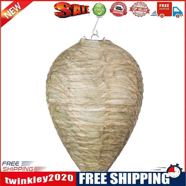 11x8.7 inch Eco Friendly Wasp Nest Decoy Repellent Hanging Wasp Deterrent