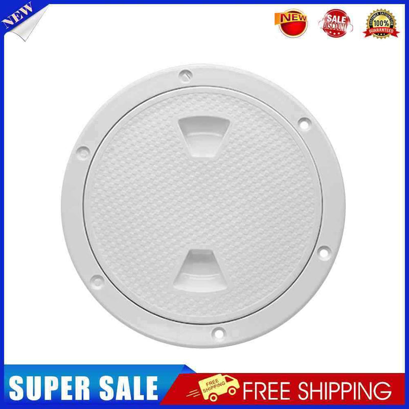 #A 4/6/8 inch Round Marine Deck Inspection Cover Plastic Non-Slip Deck Access Ha