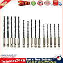 15pcs HSS Hex Shank Drill Bits Set Hexagonal Screw Twist Electric Drills Newly