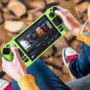 Waterproof Console Cover w/Thumb Stick Cap Kit for Valve Steam Deck (Green)