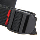 Black Nylon Cargo Tie Down Luggage Lash Belt Work Load 125kg Strap Approx