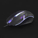 120cm USB 5500dpi 2 Buttons Led Business Mouse Optical Ergonomic for Game O