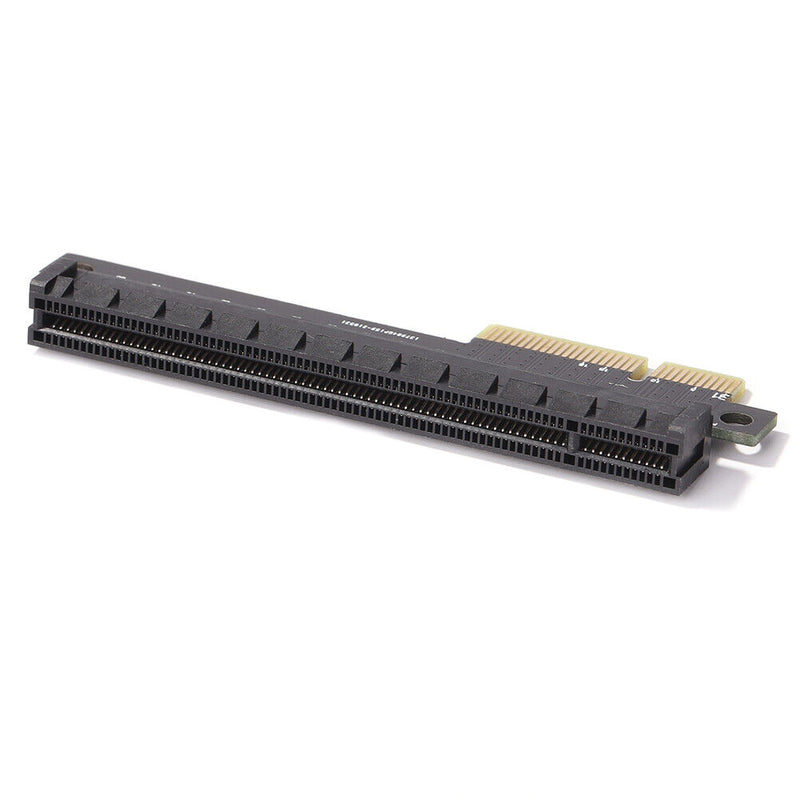 PCI-E 4X to 16X Desktop Card Adapter PCI-E 4X Male to Female Port Converter Card