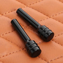 Universal Car Door Lock Knob Aluminum Alloy Door Lock Knob 2 inch (Black) Newly