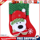 Christmas Stocking Christmas Socks Christmas Tree Ornament(Bear)