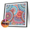 30x30cm 5D DIY Partial Special Shaped Drill Diamond Painting Datura Abstract Art