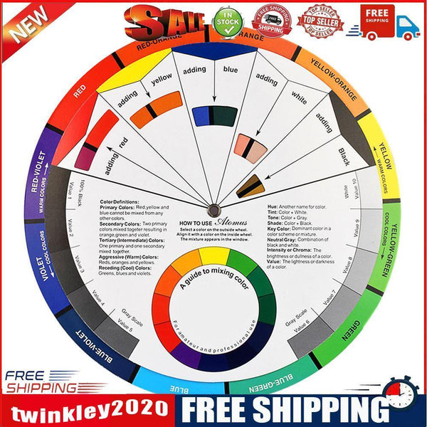 Tattoo Nail Art Accessories Color Wheel Color Microblending Tattoo Pigments