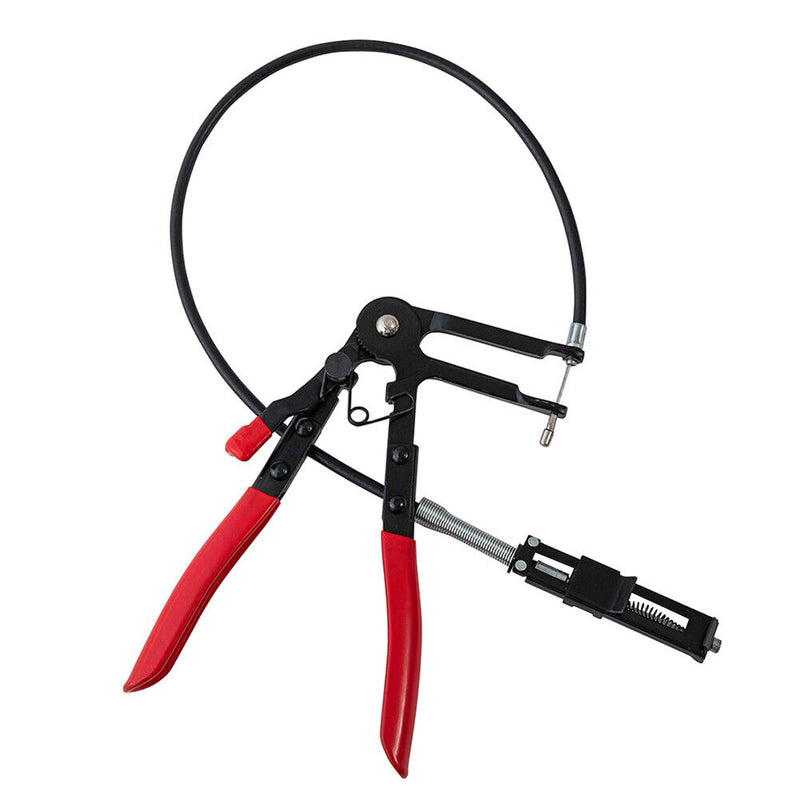 Long Reach Spring Cable Wire Clamp Folders Auto Car Vehicle Flexible Faucet Tool