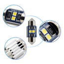 31MM 3030 2SMD Car LED Reading Bulbs Dome Lamp C5W Festoon Light For 2Pcs