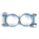 10pcs Carbon Steel Mini Fuel Injection Hose Clamps for Fuel Pipe (13-15mm) Newly