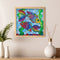 DIY Partial Drill Special Shape Fish Rhinestone Drawing for Home Decoration