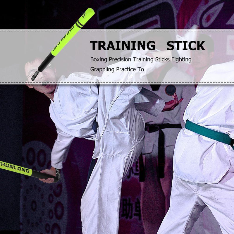 Boxing Precision Training Sticks Fighting Grappling Practice Tools (Green)