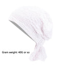 Cotton Turban Caps Elastic Muslim Headscarf Adults Warp Head Scarves Beanie H