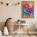 Diamond Painting 5D DIY Colorful Flowers Full Special Shaped Crystal Drill Kits