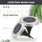 12 LED Solar Buried Light Waterproof Outdoor Lawn Ground Lamp (Warm White)