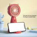 #A Mini Handheld Fan Portable Pocket Outdoor Travel Desktop Office USB Charging