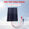 Waterproof Solar Panel 8W 18V Polycrystalline Board Portable DIY Solar Cell
