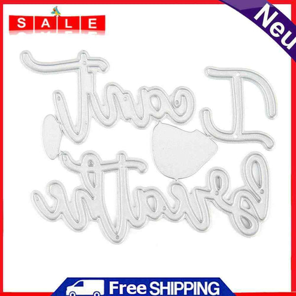 Metal Cutting Dies Stencils for DIY Scrapbooking Album Photo Letters Card Craft