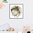 Holding Baby Partial Cross Stitch 14CT Counted Embroidery DIY Needlework Crafts
