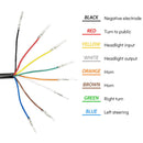 3 in1 Ebike Light Switch+Horn and Turning Light Switch Scooters Electric Bicycle