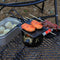 Mini BBQ Grill Pan for Camping Outdoor Picnic Cookware Nonstick Grill Baking Pan