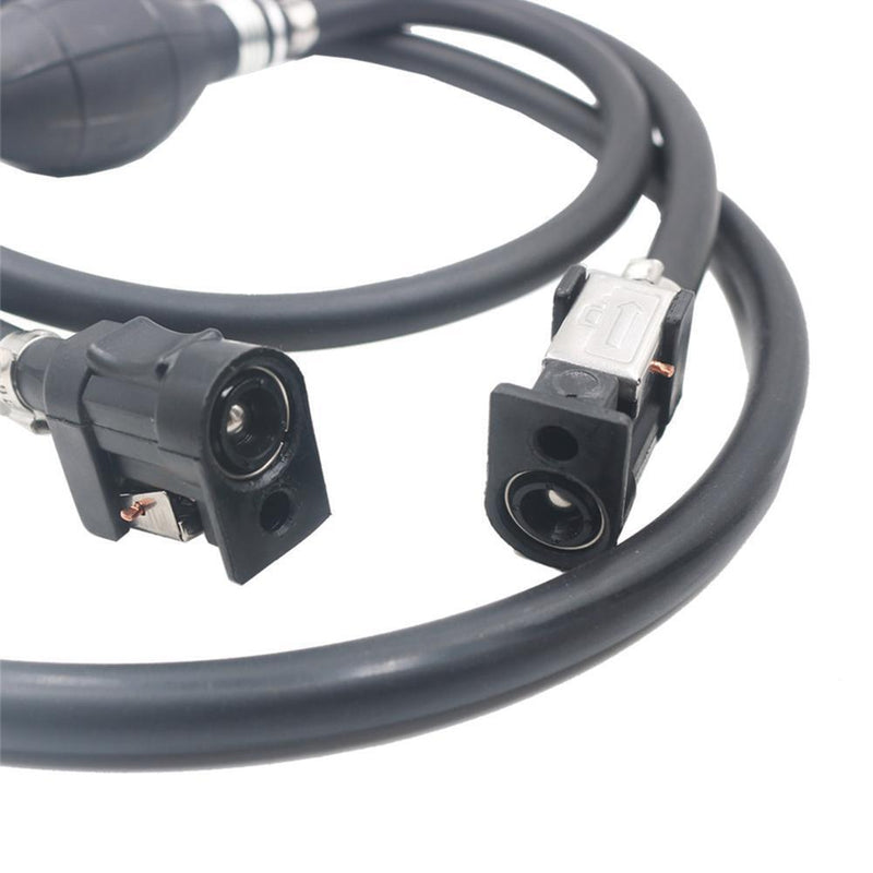 Fuel Pump Fuel Line Hose Outboard Boat Engine Petrol Tank Connectors Kit