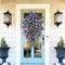 Rustic Spring Wreath Flower Farmhouse Garland Front Door Swag Wall Hanging Decor