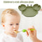 #A Cartoon Children Baby Dishes Non-slip Dining Plate for Kindergartens Nurserie
