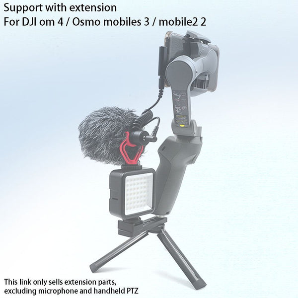 Expansion Cell Phone Bracket Grip For DJI OM4 SE/OSMO mobile3/2 OM 5 Tripod