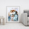 40x50cm Colorful DIY Paint By Number Kit Beautiful Girl Office Wall Hanging G