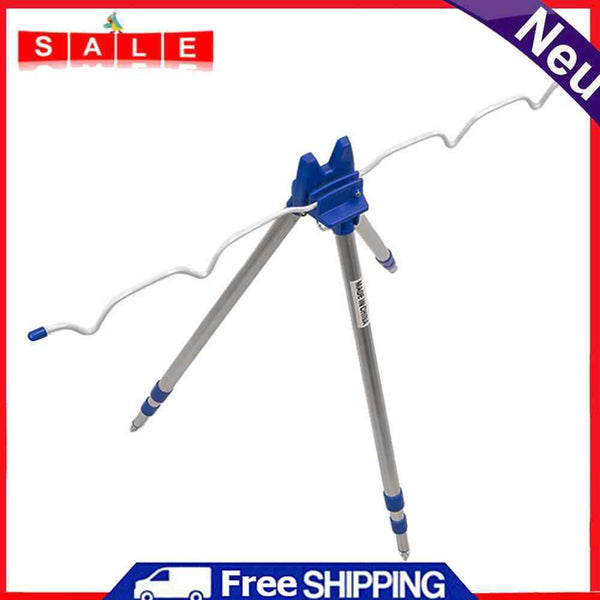 Telescopic Sea Fishing Rod Holder Tripod Lightweight Folding Fishing Pole Rack