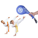 2PCS Kids Taekwondo PU Rebound Sponge Double Kick Pad Target for Training