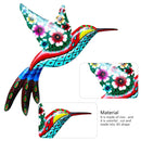 Metal Hummingbird Wall Decor - Outdoor Indoor Hanging Wall Art Set of 4